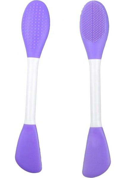 Altın Tarzı Yüz Yüz Maskesi Fırçası Çift Uçlu Silikon Yüz Maskesi Kil Maskesi Aplikatörü (Yurt Dışından) indirimleri