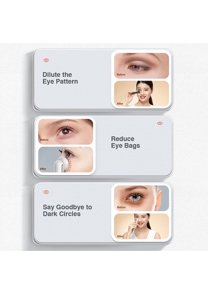 Beyaz Stil Boxym Rf Radyo Frekansı Göz Yüz Masajı Anti Aging Elektrikli Kaldırma Ems Anti Karanlık Daire Taşınabilir Masaj Kore Cilt Bakımı (Yurt Dışından) fırsatları