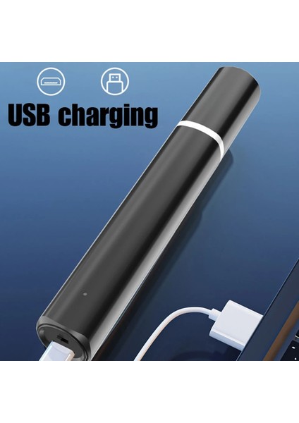 Siyah Stil Elektrikli Burun Kılı Kesme Tıraş Makinesi USB Şarj Edilebilir Elektrikli Burun Kılı Tıraş Kaş Kaldırma Çok Fonksiyonlu Alet Erkekler Için (Yurt Dışından)