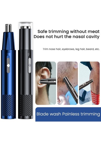 Beyazb Stili Elektrikli Burun Kılı Kesme Makinesi Şarj Edilebilir Yıkanabilir Çok Kinetik Tıraş Ikisi Bir Arada Nötr Otomatik Tıraş Burun Kılı Düzeltici (Yurt Dışından) fırsatları