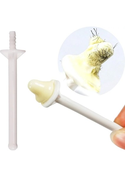 50 Adet Tarzı Burun Saç Balmumu Sopa Burun Epilasyon Için Bir Kez Çevre Koruma Plastik Ağda Sopa (Yurt Dışından) fiyatları