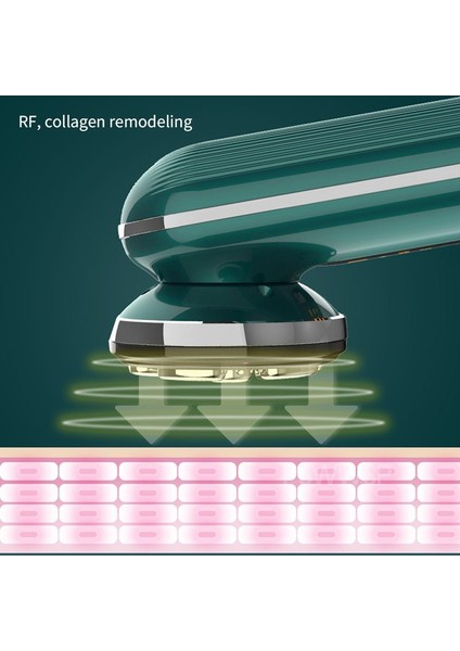 Siyah Stil Rf Ems LED Işık Cilt Gençleştirme Güzellik Enstrüman Yüz Mezoterapi Radyo Frekansı Cilt Sıkılaştırma Cilt Bakımı Yüz Masajı (Yurt Dışından) fırsatları