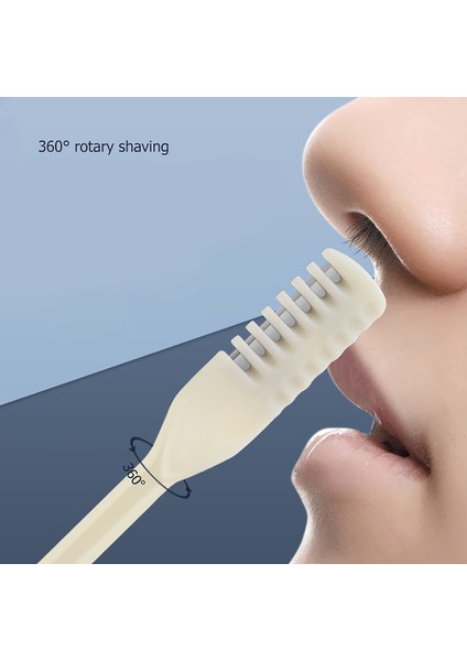 1 Adet Kutu Tarzı Yeni 360 Derece Dönen Çift Kafa Burun Saç Düzeltici Burun Epilasyon Kırpma Yıkanabilir Taşınabilir Burun Kulak Saç Düzeltici Araçları (Yurt Dışından) fiyatları