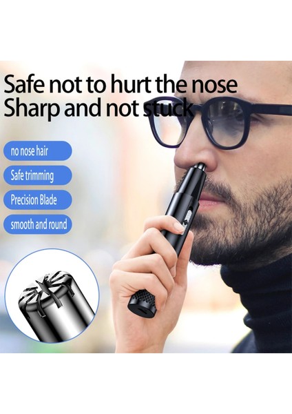 Beyaz Stil Burun Saç Kesme Makineleri USB Şarj Edilebilir Giyotin Tıraş Güvenliği Kaldırma Ev Banyo Profesyonel Salon (Yurt Dışından) modelleri