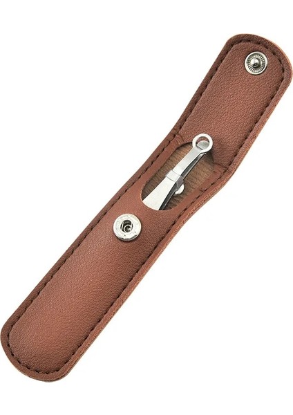 Kahverengi Paslanmaz Çelik Yuvarlak Kılıflı Cımbız (Yurt Dışından)