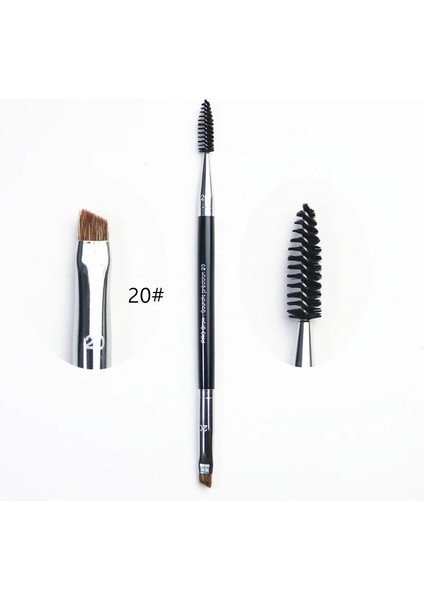 Sep-20-2-Kaş Fırçası Kaş Kontur Fırçası Kaş Eyeliner Fırçası Profesyonel Küçük Fan Kaş Fırçası Yüksek Li Makyaj Fırçası Araçları S36 # (Yurt Dışından)