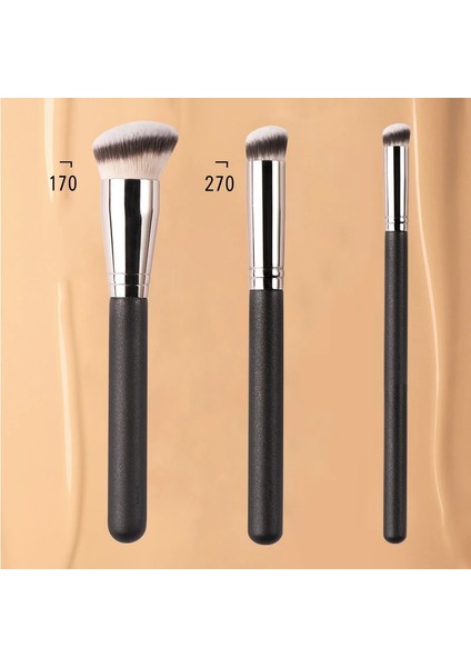 Mc 370 Logolu S # Makyaj Fırçaları Pudra Fondöten Kapatıcı Bb Krem Fırça Allık Kapatıcı Fondöten Sıvı Yüz Makyaj Fırçaları Aletler (Yurt Dışından)