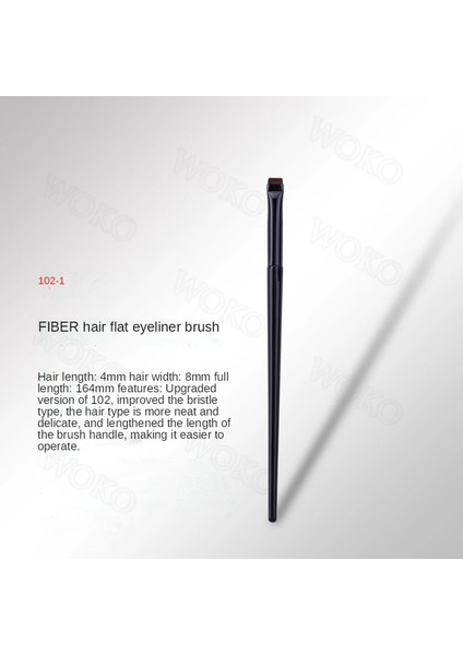 102-1 Kaş Kontur Fırçası Kaş Eyeliner Fırçası Profesyonel Küçük Açılı Kaş Fırçası Yüksek Li Makyaj Fırça Araçları A101 (Yurt Dışından)