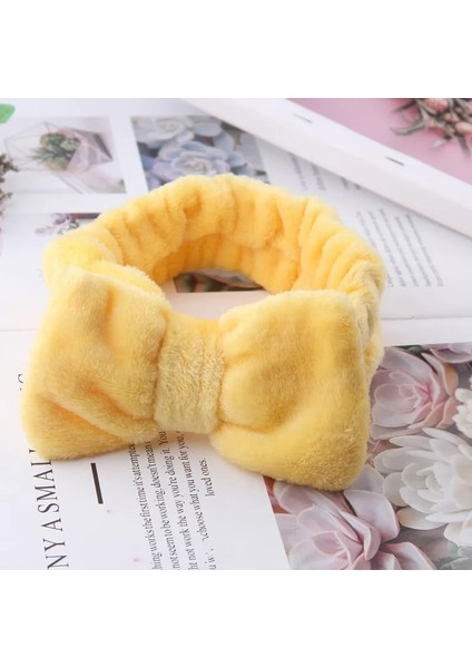 Açık Gri Flanel Kozmetik Bantlar Yumuşak Ilmek Elastik Saç Bandı Saç Danteli Yıkama Yüz Duşu Spa Makyaj Araçları (Yurt Dışından)