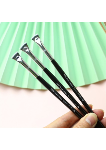 Sep-14-Gölge Fırçası Kaş Kontur Fırçası Kaş Eyeliner Fırçası Profesyonel Küçük Fan Kaş Fırçası Yüksek Li Makyaj Fırçası Araçları S36 # (Yurt Dışından)
