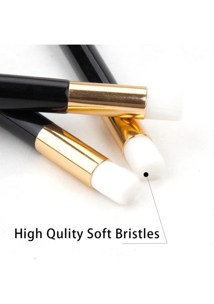 10 Adet Wh-Dışbükey Adet Kirpik Temizleme Kaş Fırçası Burun Derin Kirpik Şampuanı Temiz Fırça Profesyonel Kirpik Uzantıları Aracı (Yurt Dışından) indirimleri