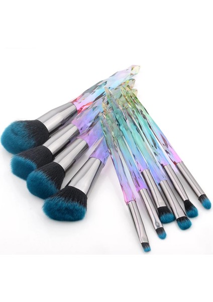 Fan 10 Adet Whwh Fld Kristal Makyaj Fırçaları Toz Fondöten Göz Farı Kaş Kozmetik Yüz Fanı Makyaj Fırça Seti Brochas Maquillaje (Yurt Dışından) indirimleri