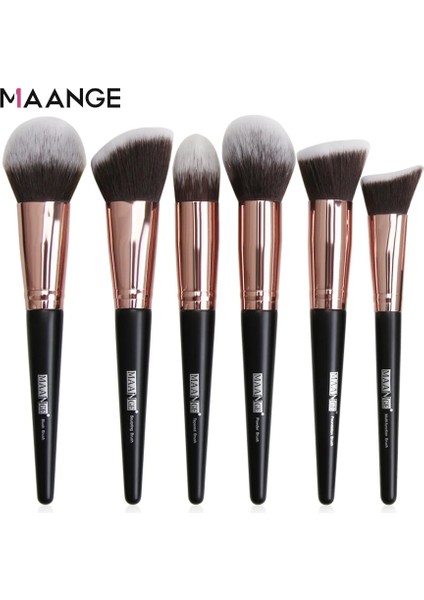 No.2 Maange Büyük Fondöten Makyaj Fırçaları Yumuşak Saç Allık Pudra Kapatıcı Makyaj Fırçası Yüz Güzellik Kozmetik Araçları (Yurt Dışından) fırsatları