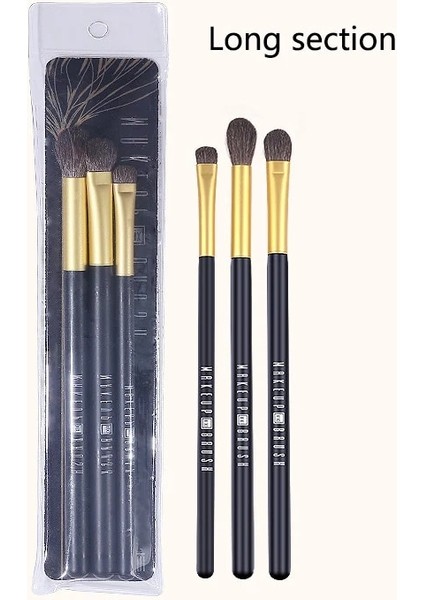 Uzun Makyaj Fırçası Fondöten Kozmetik Fırçaları Kabuki Yüz Burun Fırçaları Kapatıcı Fondöten Kaş Eyeliner Allık Pudra Makyaj Aracı (Yurt Dışından)