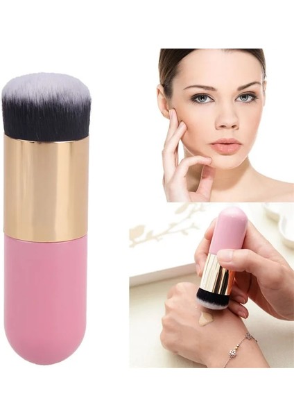 Beyaz Gümüş Ubby Pier Foundation Cosmetic Brushes Portable Bb Cream Makyaj Fırçaları (Yurt Dışından) fırsatları