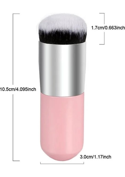 Beyaz Gümüş Ubby Pier Foundation Cosmetic Brushes Portable Bb Cream Makyaj Fırçaları (Yurt Dışından) indirimleri