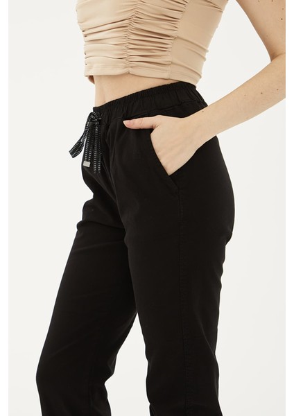 Pamuklu Regular Fit Jogger Spor Pantolon Pantolon 24Y0009K1 fırsatları
