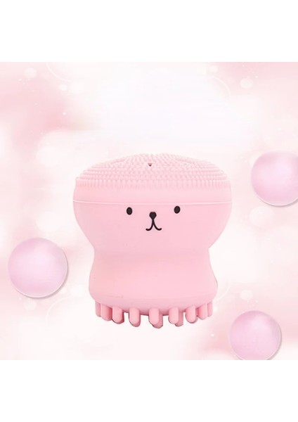 Pembe Tarzı Silikon Temizleme Fırçası Yıkama Pedi Yüz Peeling Siyah Nokta Yüz Temizleme Fırçası Aracı Yumuşak Derin Temizlik Yüz Bakım Fırçası (Yurt Dışından) fiyatları