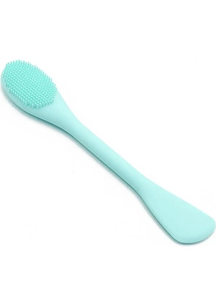 Turuncu Tarzı Yüz Maskesi Aplikatörü Silikon Çift Uçlu Güzellik Fırçası Yüz Çamur Maskesi Aplikatörü Yüz Maskesi Spatula Kolayca Temizleyin (Yurt Dışından) fırsatları