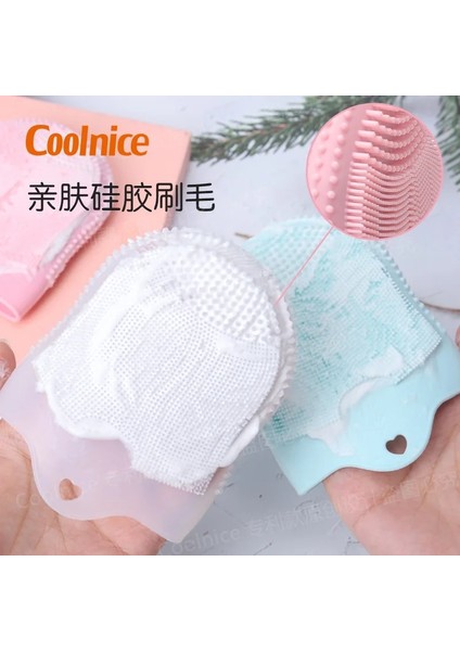 Mavi Stil Sevimli Silikon Yüz Fırçalama Temizleme Fırçası Scrubber Yüz Yıkama Ürünü Için Gözenek Temizleyici Exfoliator Yüz Fırçalama Fırçası Cilt Bakımı (Yurt Dışından) fiyatları
