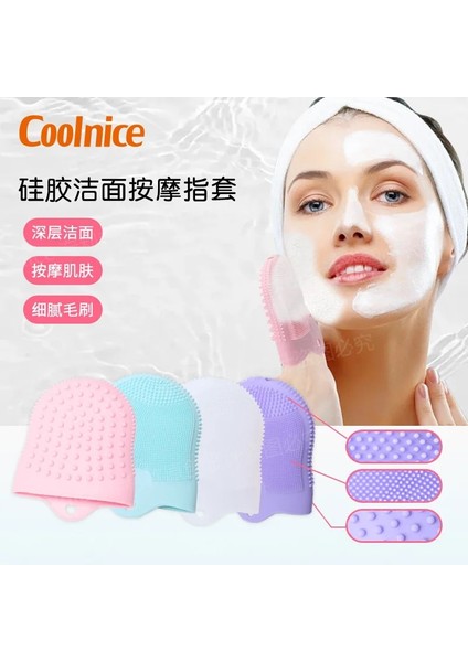 Mavi Stil Sevimli Silikon Yüz Fırçalama Temizleme Fırçası Scrubber Yüz Yıkama Ürünü Için Gözenek Temizleyici Exfoliator Yüz Fırçalama Fırçası Cilt Bakımı (Yurt Dışından) fırsatları