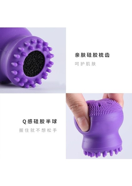 Kırmızı Stil Silikon Küçük Ahtapot Yüz Temizleme Fırçaları Yüz Derin Temizleme Yıkama Fırçası Masaj Güzellik Enstrüman Temiz Poresexfoliate (Yurt Dışından) fırsatları