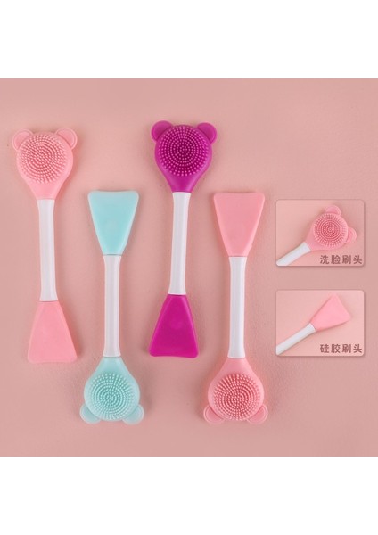 Kırmızı Stil 1 Adet Yüz Maskesi Fırça Silikon Jel Yüz Maskesi Dıy Fırçalar Orijinal Yumuşak Moda Güzellik Kadın Cilt Yüz Bakımı Ev Makyaj Araçları (Yurt Dışından) fırsatları