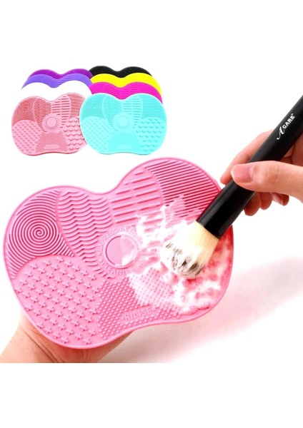 Pembe Tarzı Licone Kozmetik Temizleyici Makyaj Yıkama Fırçası Ped Mat Yumuşak Taşınabilir Yıkama Fırçası Vakıf Güzellik Aracı Vantuz ile (Yurt Dışından) modelleri