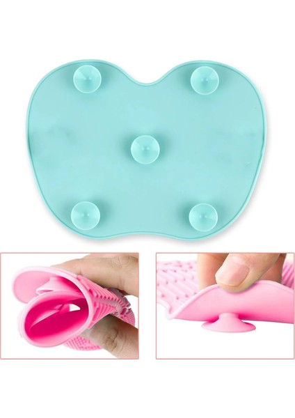 Pembe Tarzı Licone Kozmetik Temizleyici Makyaj Yıkama Fırçası Ped Mat Yumuşak Taşınabilir Yıkama Fırçası Vakıf Güzellik Aracı Vantuz ile (Yurt Dışından) indirimleri