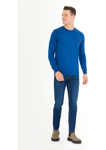 Erkek Saks Kazak /Triko 50269005-VR045 fırsatları