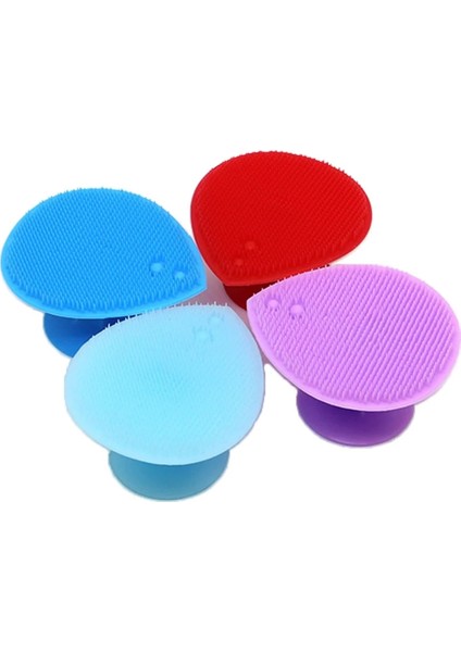 Mor Tarzı Oft Taşınabilir Yüz Temizleme Pedi Rahat Yüz Exfoliator Scrubbers Silikon Yüz Temizleme Fırçası (Yurt Dışından) fiyatları