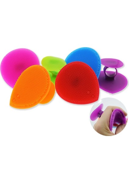 Mor Tarzı Oft Taşınabilir Yüz Temizleme Pedi Rahat Yüz Exfoliator Scrubbers Silikon Yüz Temizleme Fırçası (Yurt Dışından) modelleri