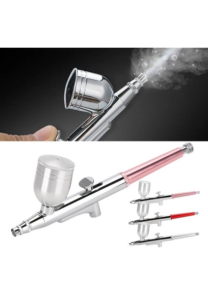 Kırmızı Stil Airbrush Memesi Püskürtme Tabancası Yerçekimi Besleme Çift Eylem Hava Fırçası Kek Dövme Tırnak Sanat Aracı Anti-Aging Oksijen Püskürtücü Facail (Yurt Dışından) fiyatları