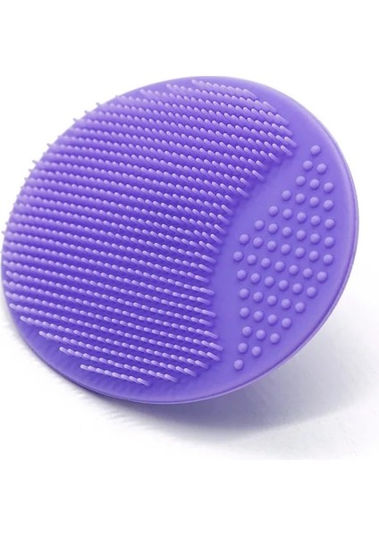 Mor Tarzı Licone Temizleme Fırçası Jel Yıkama Pedi Peeling Siyah Nokta Remover Yüz Derin Temizleyici Yüz Fırçaları Bebek Banyo Masajı (Yurt Dışından)
