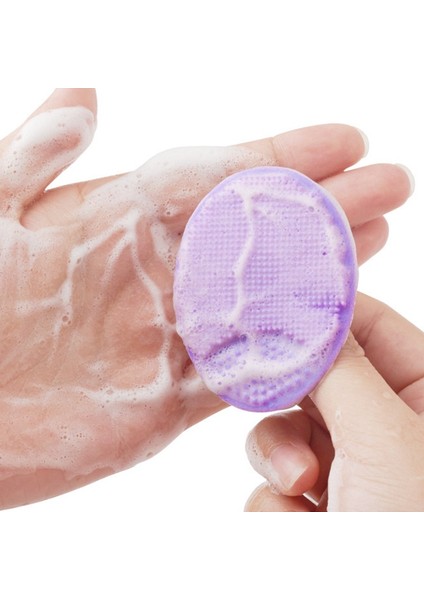 Mor Tarzı Licone Temizleme Fırçası Jel Yıkama Pedi Peeling Siyah Nokta Remover Yüz Derin Temizleyici Yüz Fırçaları Bebek Banyo Masajı (Yurt Dışından) modelleri