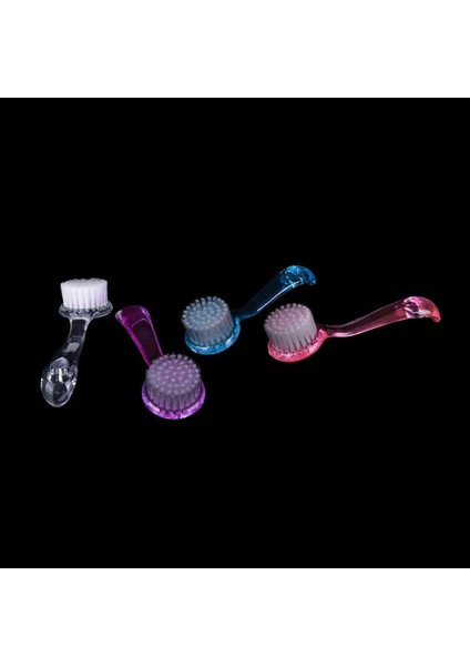 Siyah Stil Plastik Elektrikli Olmayan Temizleme Fırçası Peeling Yüz Temizleme Fırçası Yüz Temizleme Yıkama Yumuşak Kıl Fırça Fırçalayın (Yurt Dışından) fırsatları