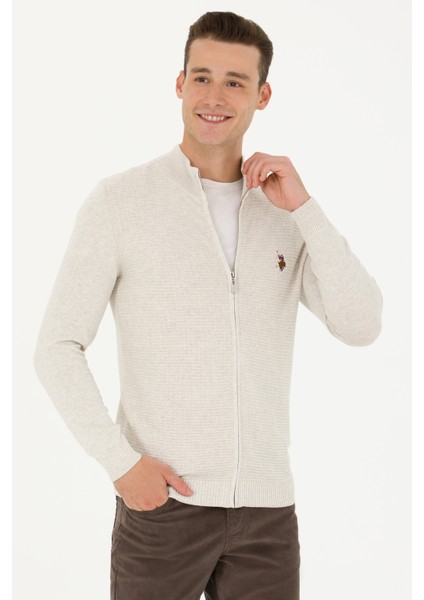 Erkek Taş Melanj Hırka (Triko) 50268938-VR225