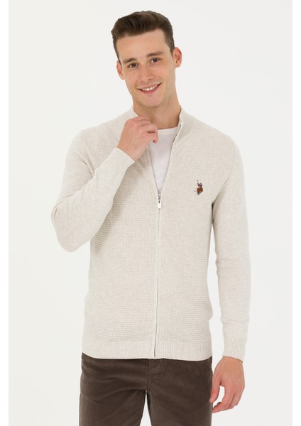 Erkek Taş Melanj Hırka (Triko) 50268938-VR225 modelleri