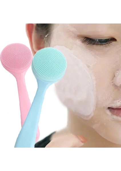 A1 Tarzı Yumuşak Silikon Yüz Temizleme Fırçası Yüz Masaj Aracı Cilt Dostu Siyah Nokta Çıkarma Fırçası Peeling Cilt Bakımı Sıcak Kaldırmak (Yurt Dışından)
