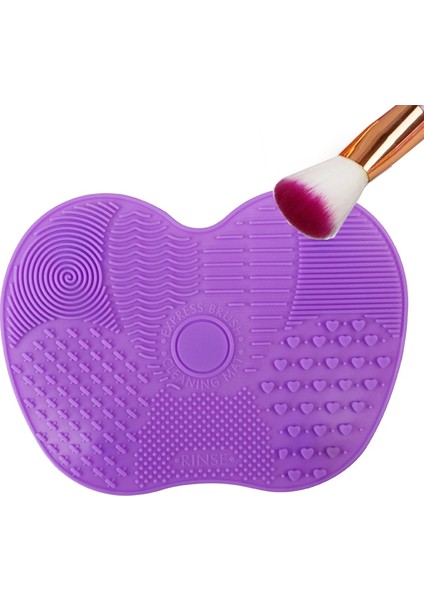 PEMBE-15.5X11.5CM Tarzı Kozmetik Temizleyici Makyaj Yıkama Fırçası Jel Temizleme Mat Silikon Fırça Fondöten Makyaj Fırçası Temizleyici (Yurt Dışından) indirimleri