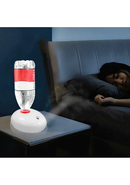 825 Tl Stili Hava Nemlendirici USB Güç Şişe Tutucu Zamanlama Anti-Tükenmişlik LED Gece Lambası Aroma Yayıcı Mist Maker Ev Ofis Araba Nemlendirici (Yurt Dışından) modelleri