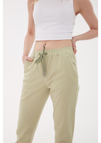 Pamuklu Regular Fit Jogger Spor Pantolon Pantolon 24Y0009K1 fırsatları