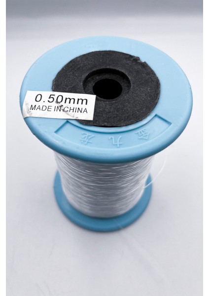 Şeffaf Düz Büyük (Lastiksiz) Misina Esnemeyen (500 Metre)