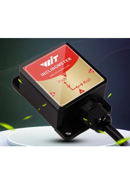 Witmotion HWT905-232 Yüksek Doğruluk 0.05 ° Askeri Sınıf Sensörü Inklinometre 9 Eksen Ahrs Sensörü Su Geçirmez IP67 ve Anti-Titreşim