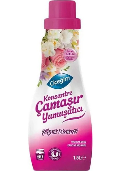 Konsantre Yumuşatıcı Çiçek Buketi 1500 ml