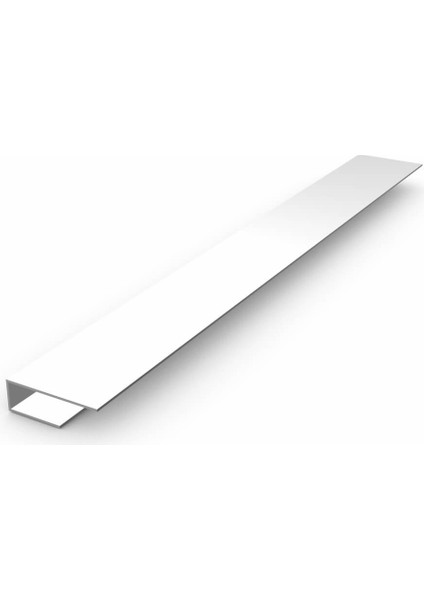 Sermimar Pvc Plastik Lambiri Aksesuarı Sarı U Başlangıç Profili 1,5m x 2 Adet