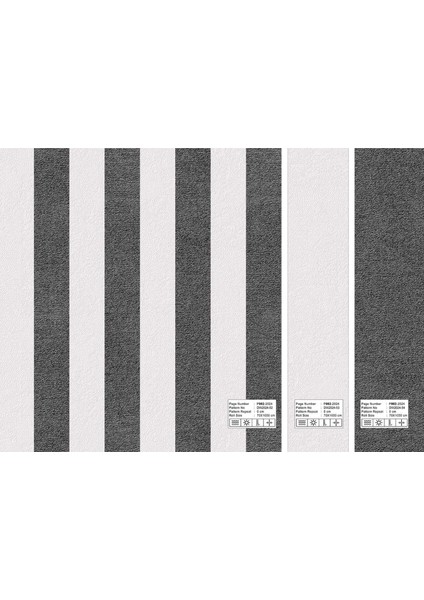 DW2024-53 Düz Gri Şeritli Tekstil Tabanlı  Duvar Kağıdı