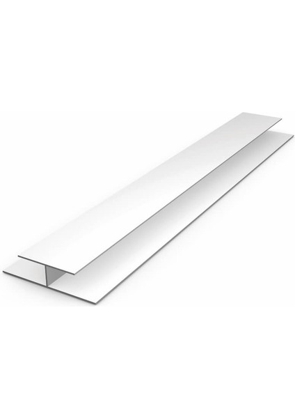 Sermimar Pvc Plastik Lambiri Aksesuarı Kahve H Bağlantı Profili 1,5m x 2 Adet