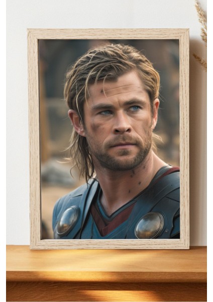 Chris Hemsworth Thor Poster - Çerçevesiz Tv Film Poster