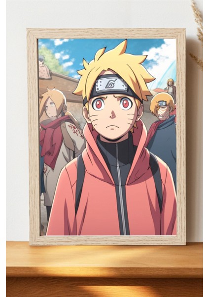 Naruto Poster - Çerçevesiz Anime Poster